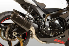 M4 Exhaust Full System Titanium Midpipe MC36 Carbon Fiber 2011-2025 GSXR600/750 SU6124MT