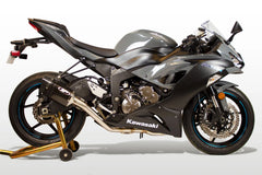 KA6984 2009 - 2024 - 2025 ZX6R ZX-6R M4 Exhaust Full System Tech 1 Carbon Fiber