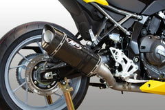 M4 Full System with Scalene Carbon Canister 2023-2025 Suzuki GSX-8S/R SU8014