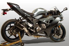 M4 Exhaust Tech 1 Carbon Fiber Slip On 2009 - 2025 ZX6R zx6 KA6934