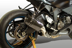 M4 Exhaust Tech 1 Carbon Fiber Slip On 2009 - 2025 ZX6R zx6 KA6934