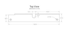ETX680-24-HDB Hold Down Bracket