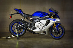 M4 Exhaust GP2 Black Slip On w/ Cat. Eliminator 2015-2024 R1 YA9922GP-CE