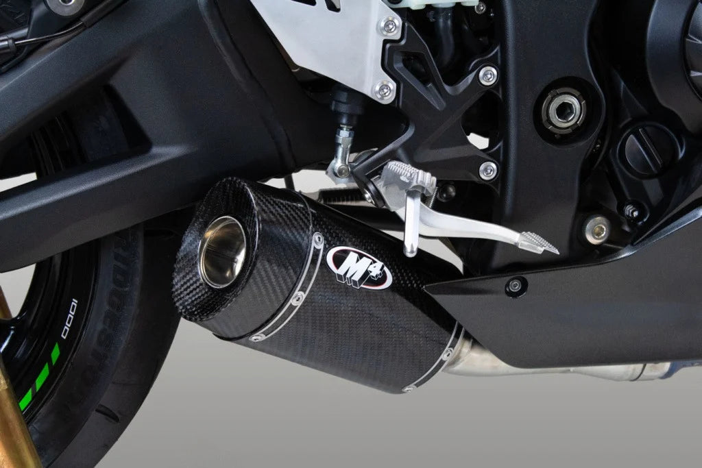 M4 Exhaust Street Slayer Carbon Fiber Slip On ZX10R 2021-2025 KA9964