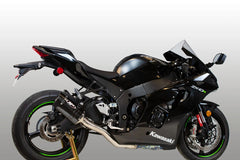 M4 Exhaust Titanium Half System with Tech 1 Carbon Fiber ZX10R 2021-2025 KA9974