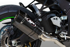 M4 Exhaust Titanium Half System with Tech 1 Carbon Fiber ZX10R 2021-2025 KA9974