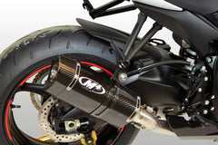 M4 Exhaust Full System Titanium Midpipe MC36 Carbon Fiber 2011-2025 GSXR600/750 SU6124MT