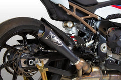 M4 Exhaust GP19 Black Slip On 2020-2025 S1000RR BM9132-GP19