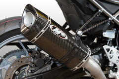 M4 RACE Full System with Scalene Carbon Canister 2023-2025 Suzuki GSX-8S/R SU8024