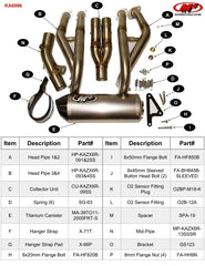 M4 Exhaust Full System StreetSlayer with Titanium Canister 2009 - 2025 ZX6R KA6996
