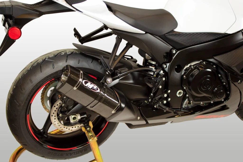 M4 Exhaust MC36 Carbon Fiber Slip On 2011-2025 GSXR600/750 SU6114