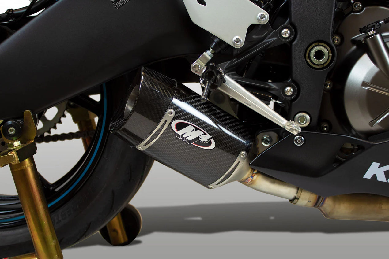 M4 Exhaust Carbon Fiber Street Slayer Slip On 2009 - 2026 ZX6R